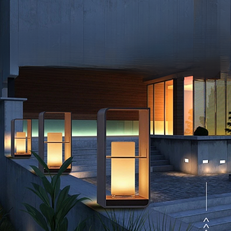 Lumiframe | Moderne LED-Außenstehleuchte