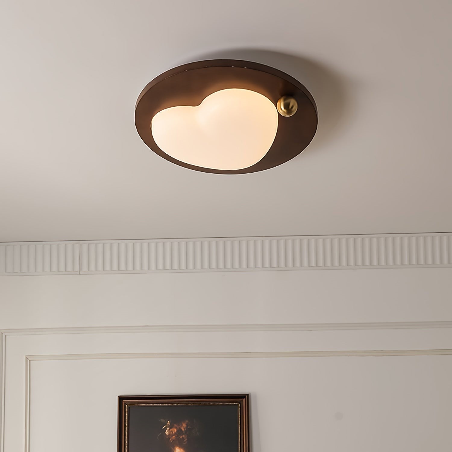 Loft | Holz LED Deckenleuchte