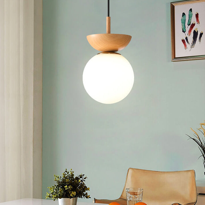 Log | Japanische LED-Pendelleuchte mit Stil