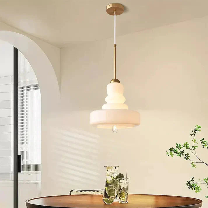 Orelia | Retro Glas Pendelleuchte