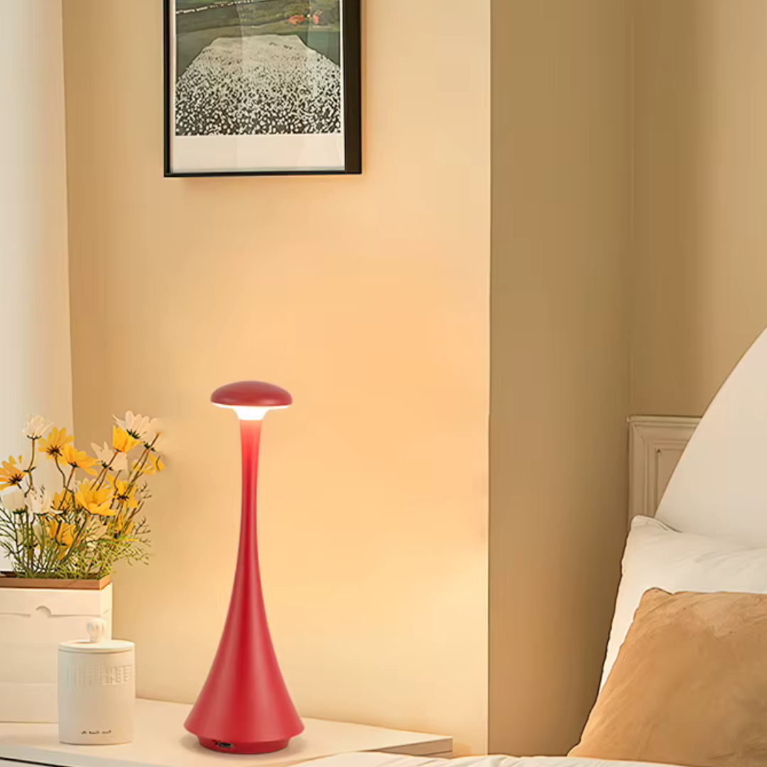 LED Tischlampe | Wiederaufladbar mit Akku