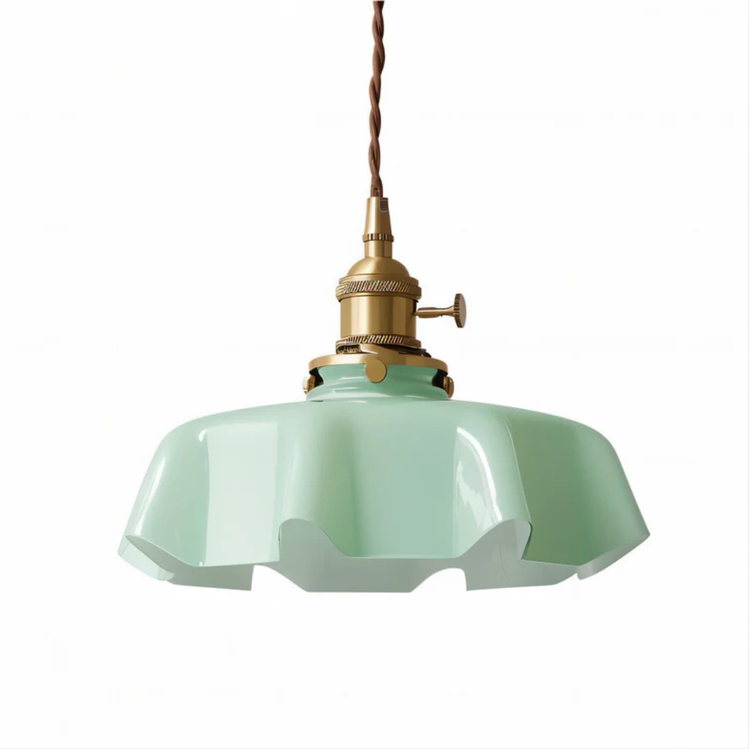 Liora | Glas Pendelleuchte Retro