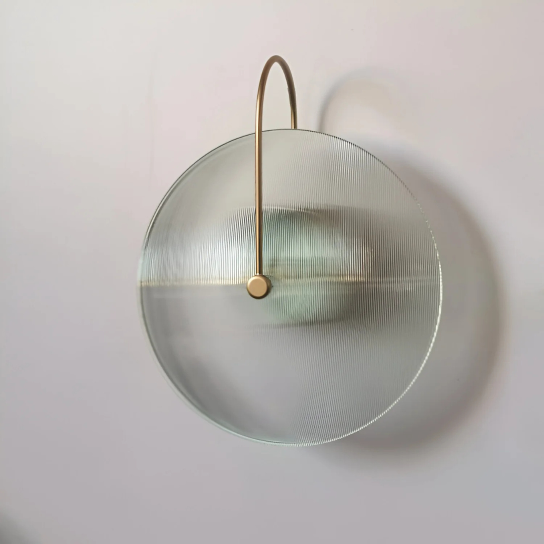 Valora | Wandlampe Rund Glas