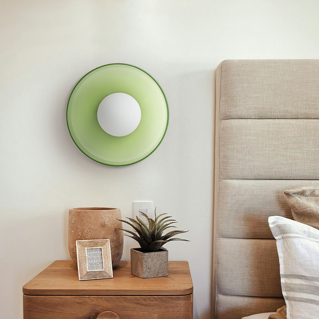 Rosira | Deckenleuchte modern rund aus Glas