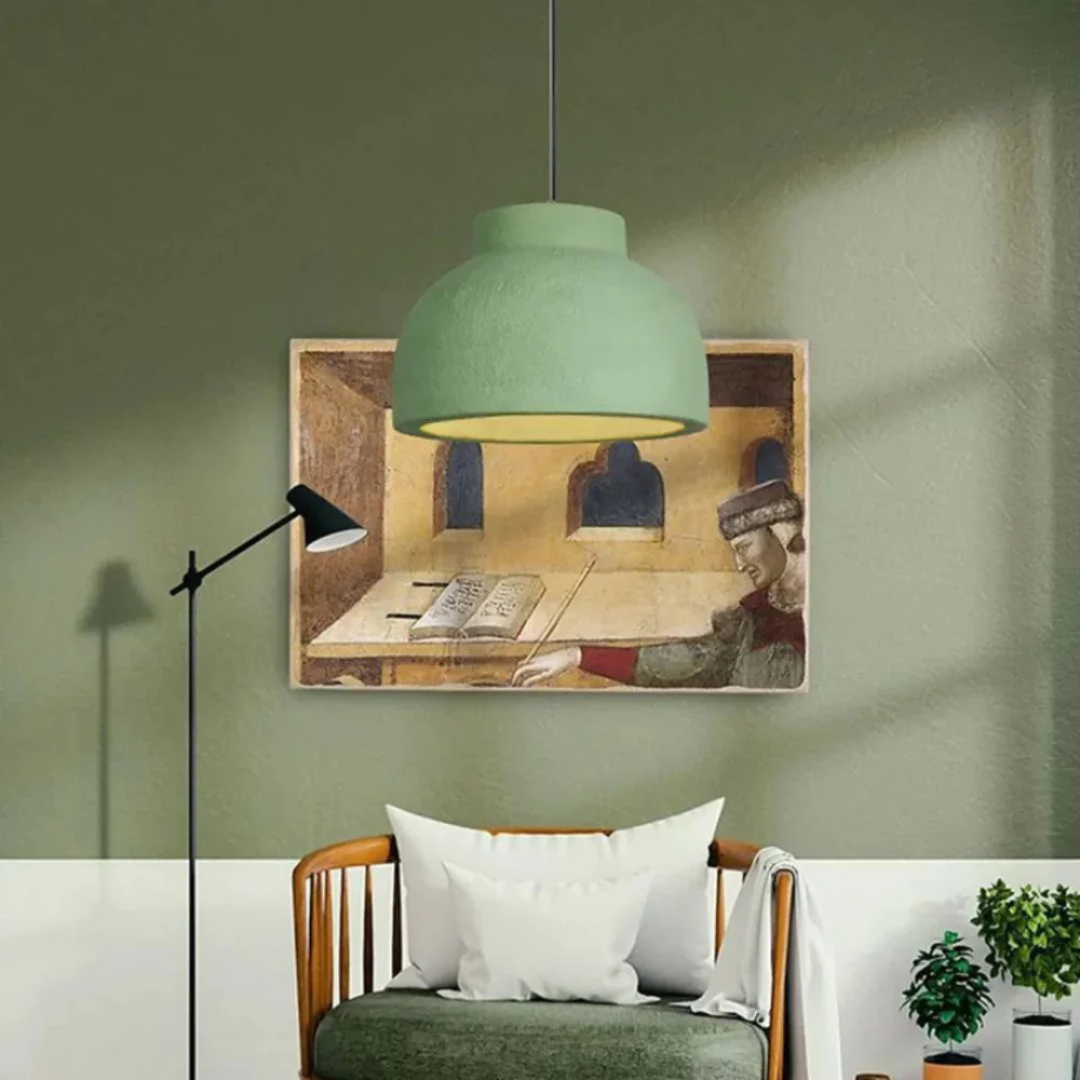 Svala | Minimalistische Skandinavische Polystyrol-Hängelampe