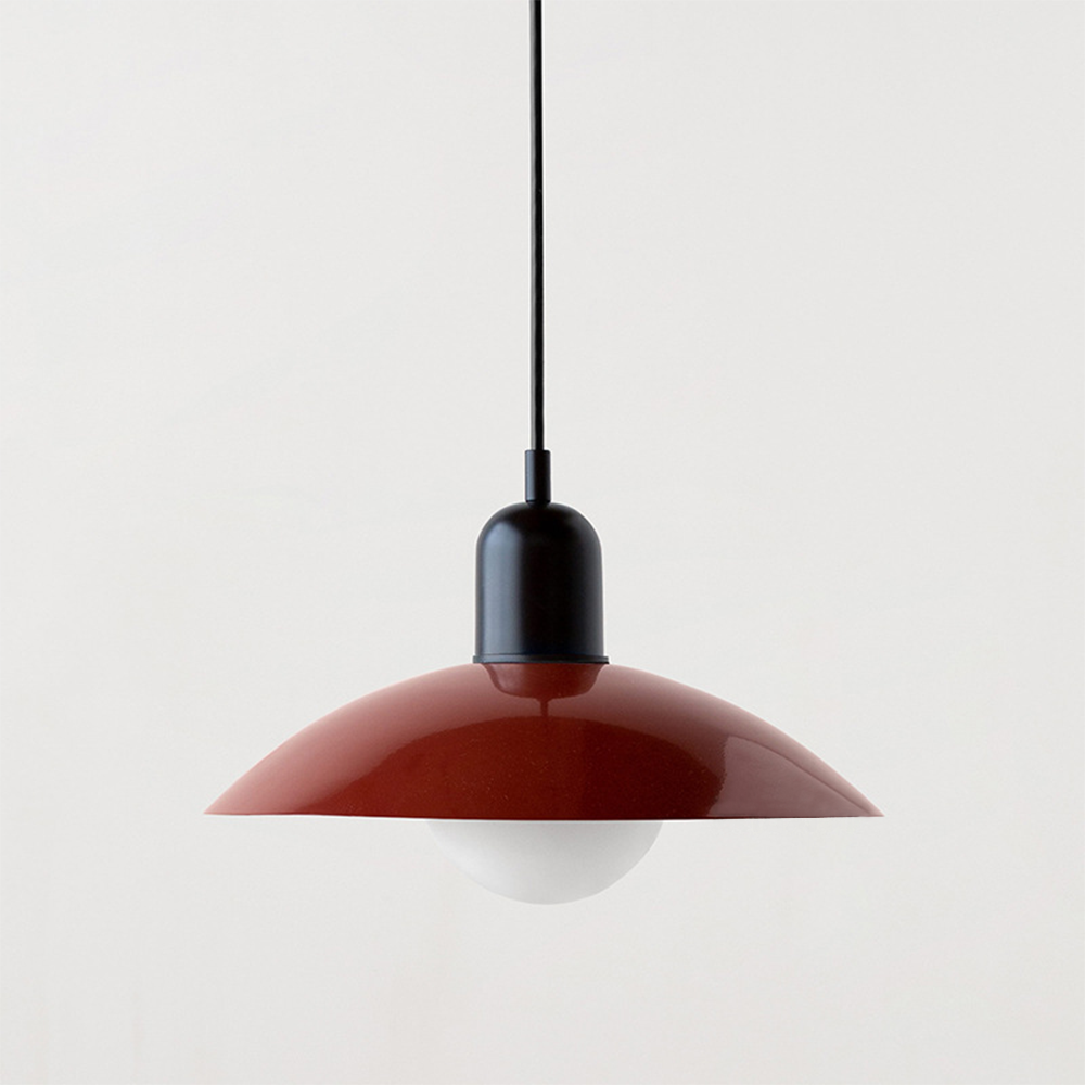 Macaron Pendelleuchte | Farbiger Glasschirm für Modernes Flair