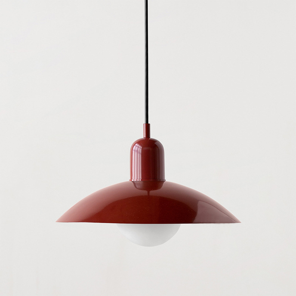 Macaron Pendelleuchte | Farbiger Glasschirm für Modernes Flair
