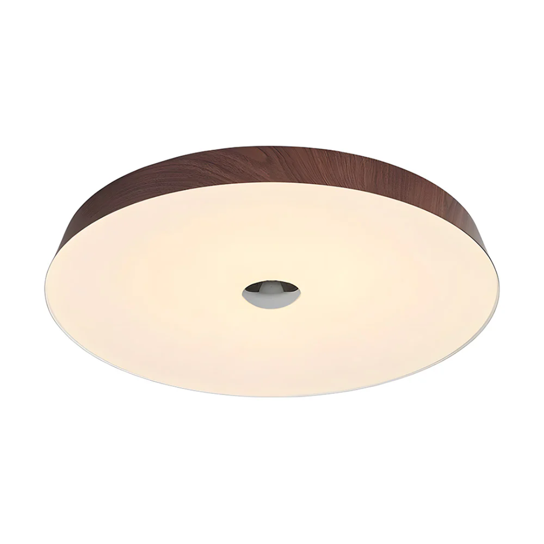 Terra | Holzmaserung Runde LED-Deckenleuchte