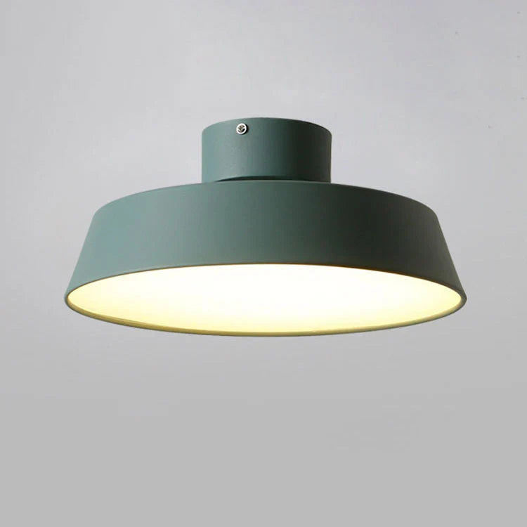Nordisch | Schlichte Runde LED Lampe Decke