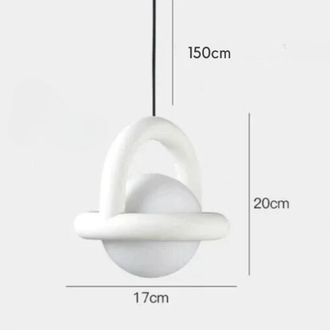 Lunira | Pendelleuchte im Kugelring-Design