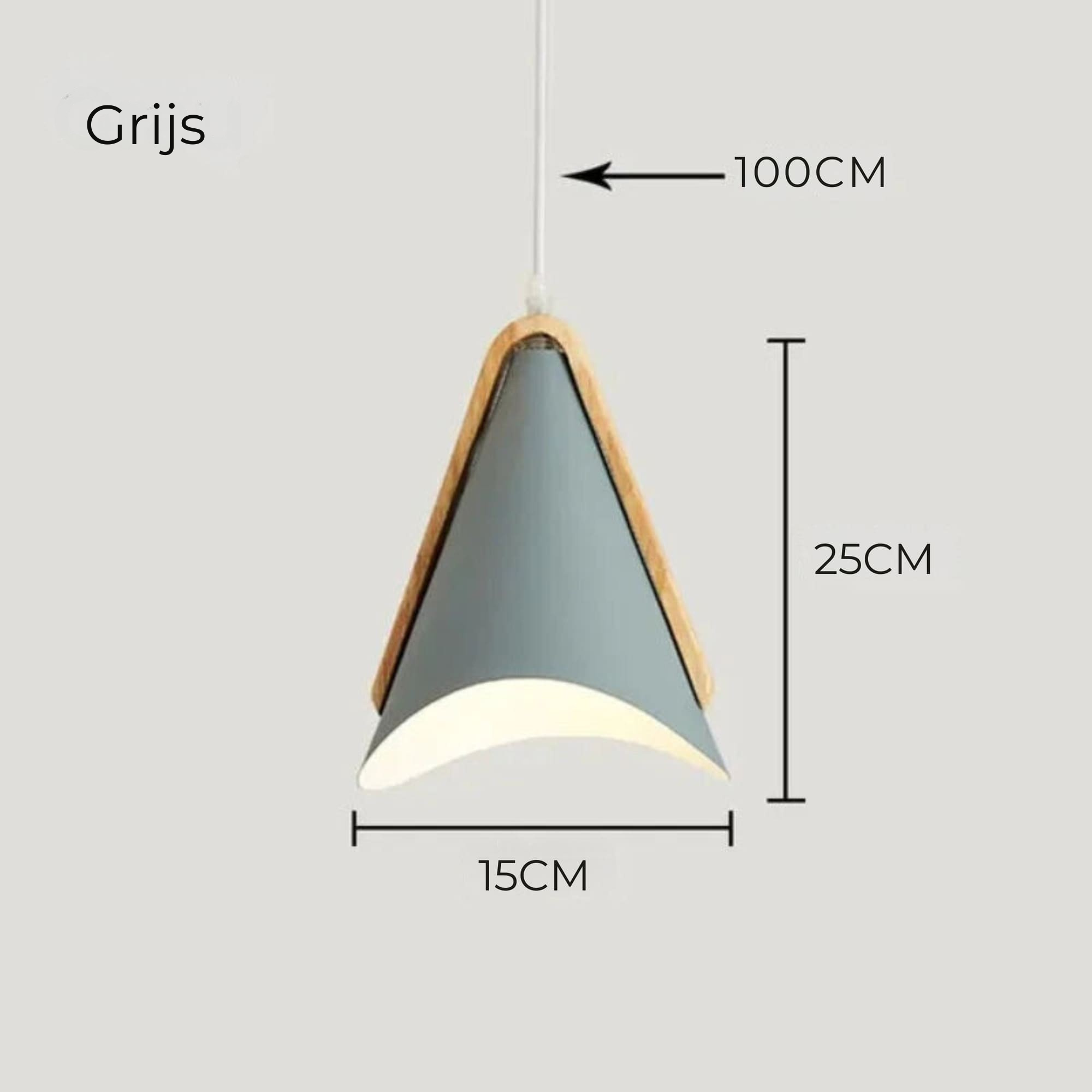 Teyra | Pendelleuchte im Holzrahmendesign