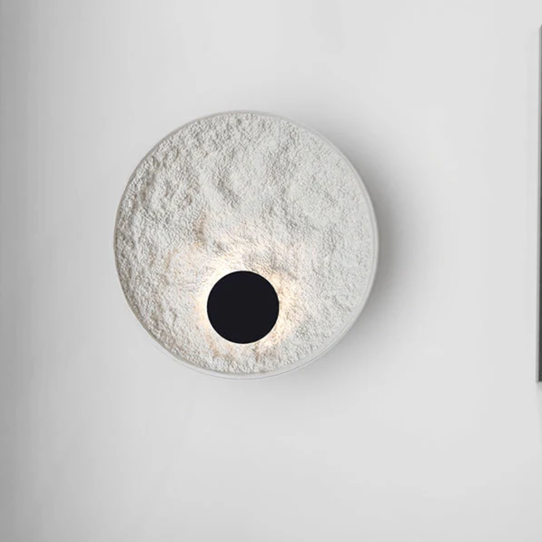 Selene | Runde Leuchtkugel Wandlampe