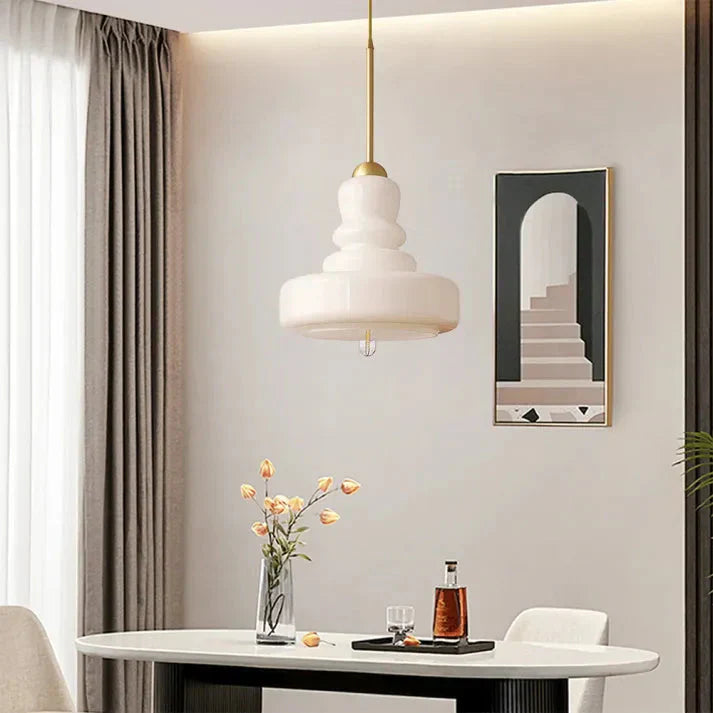 Orelia | Retro Glas Pendelleuchte