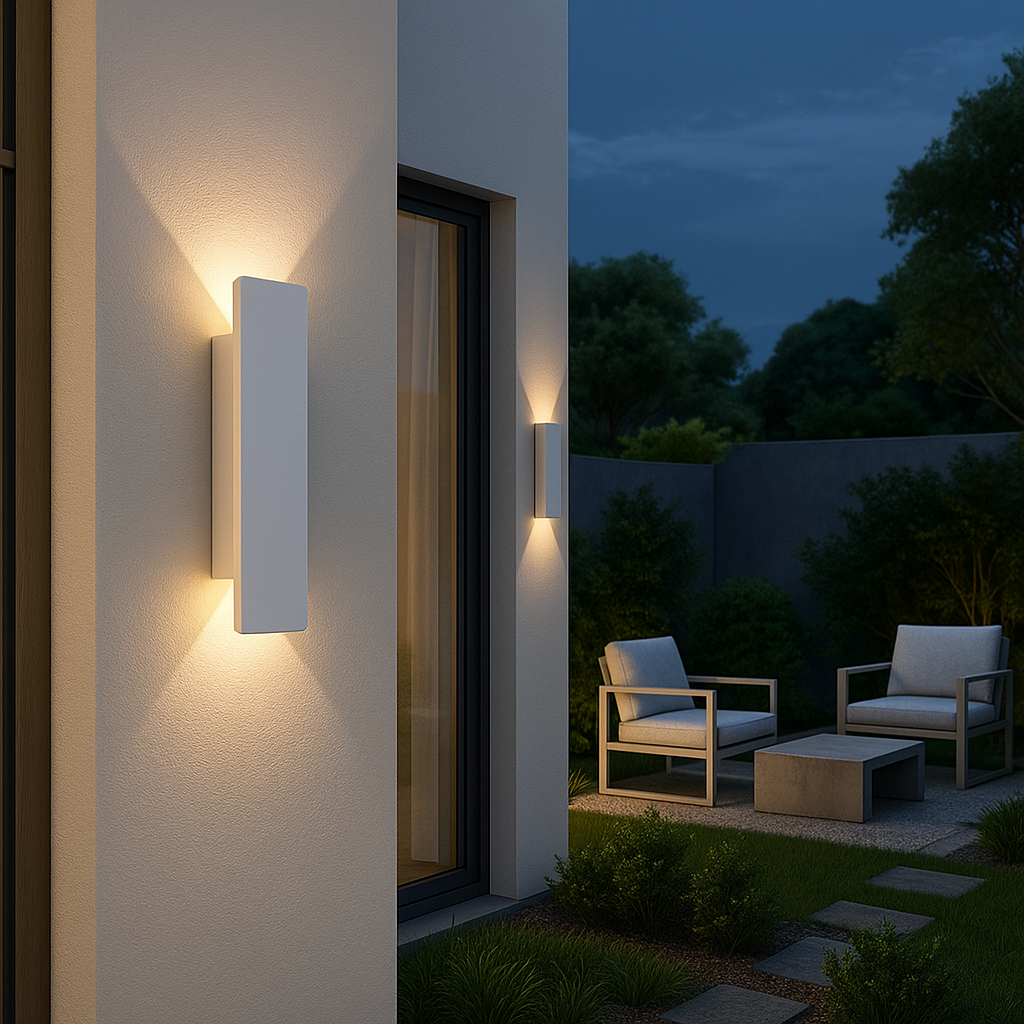 Streamline LED Wandleuchte für Außen | Wetterfest IP65 | In 4 Größen erhältlich