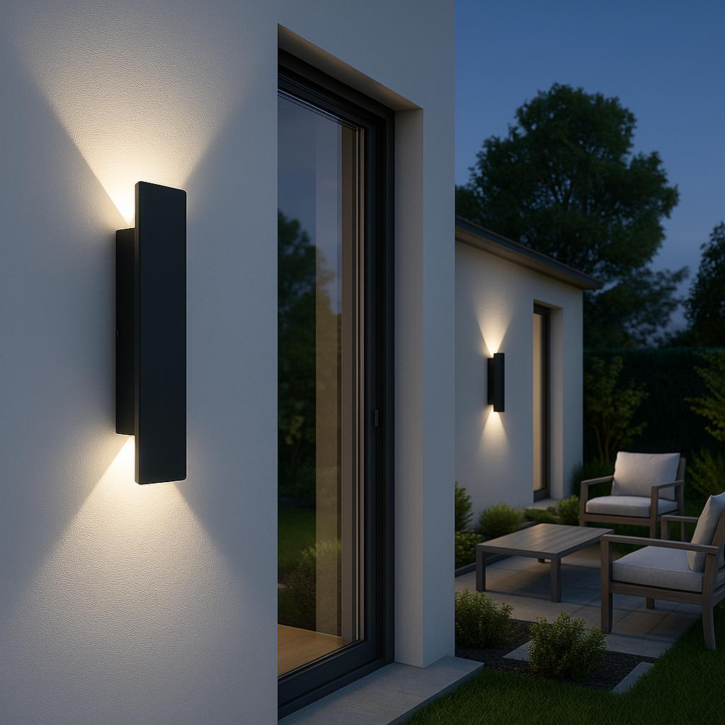 Streamline LED Wandleuchte für Außen | Wetterfest IP65 | In 4 Größen erhältlich