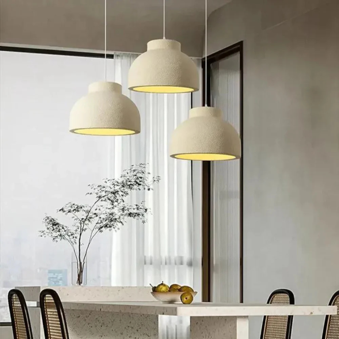 Svala | Minimalistische Skandinavische Polystyrol-Hängelampe