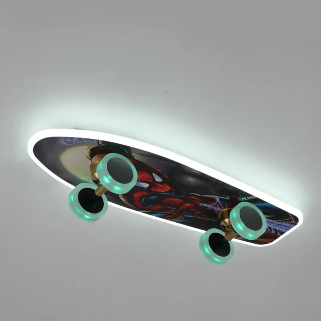 LED Deckenleuchte | im Skateboard Stil