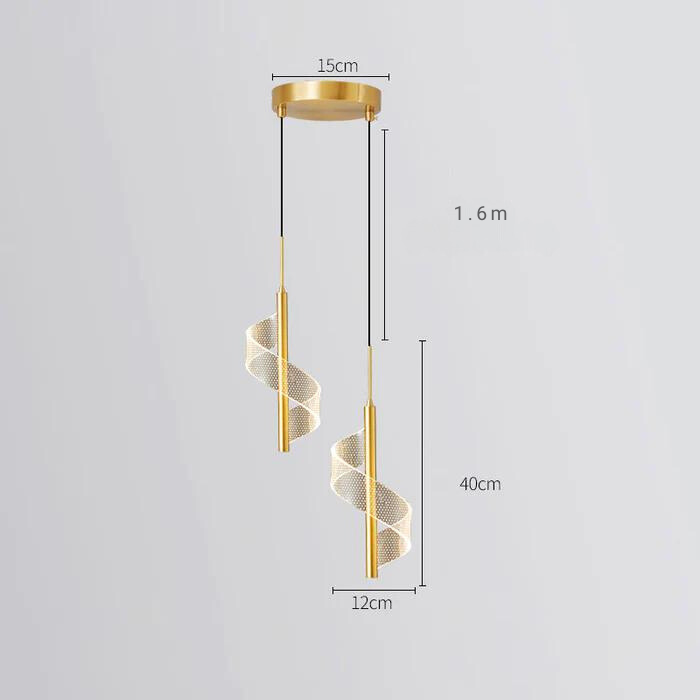 Spira | Pendelleuchte im Spiraldesign
