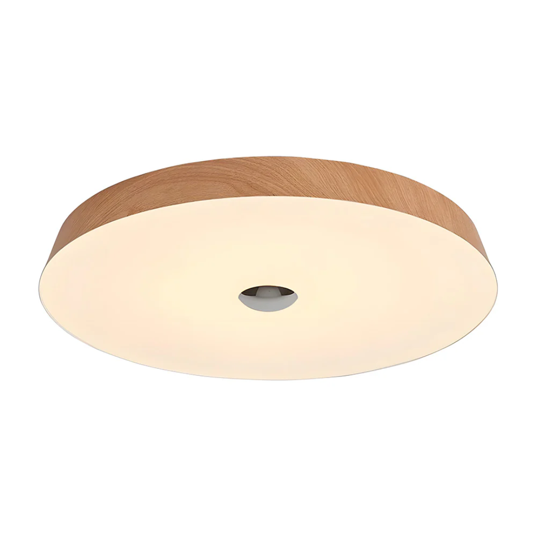 Terra | Holzmaserung Runde LED-Deckenleuchte
