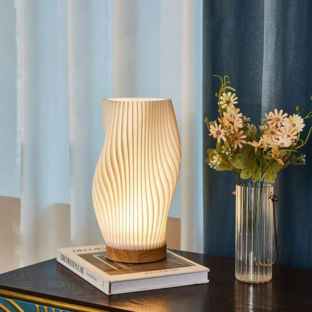 Lyra | LED Tischlampe Wellenform