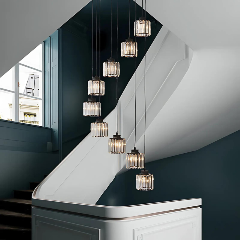 Calira | Deckenleuchte im Zylinderglasdesign