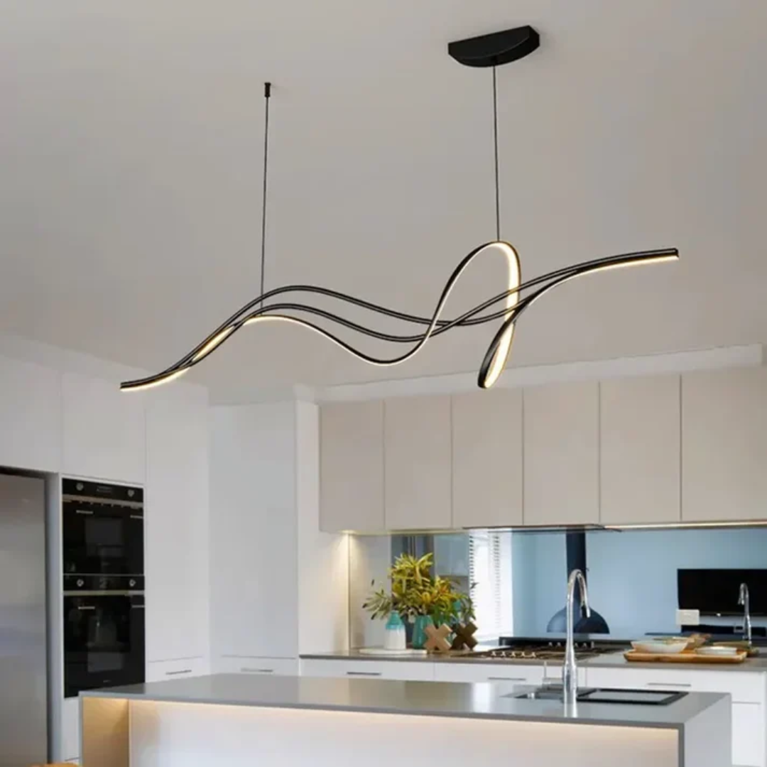 Luminara | Wellenförmige LED-Hängeleuchte
