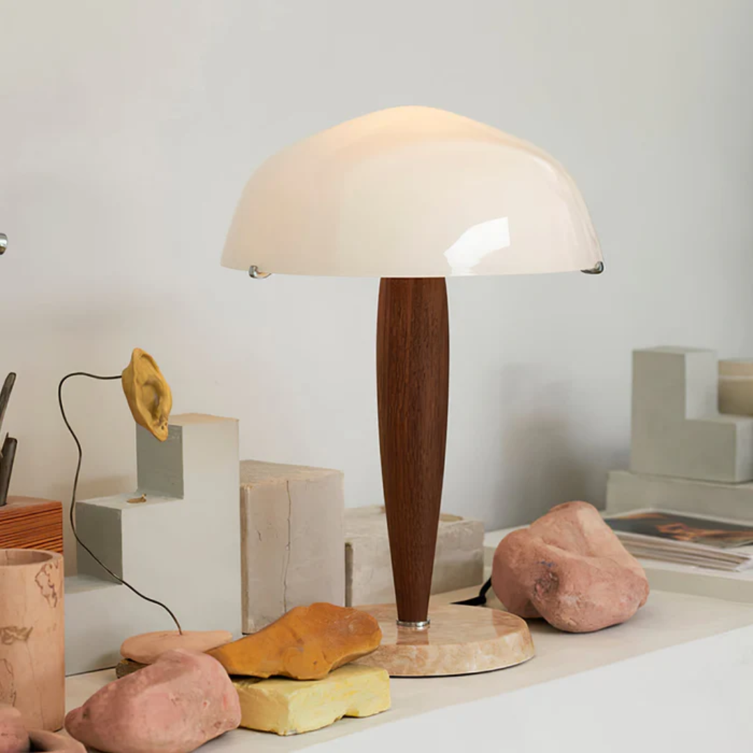 Liora | Retro Pilzform Tafellampe