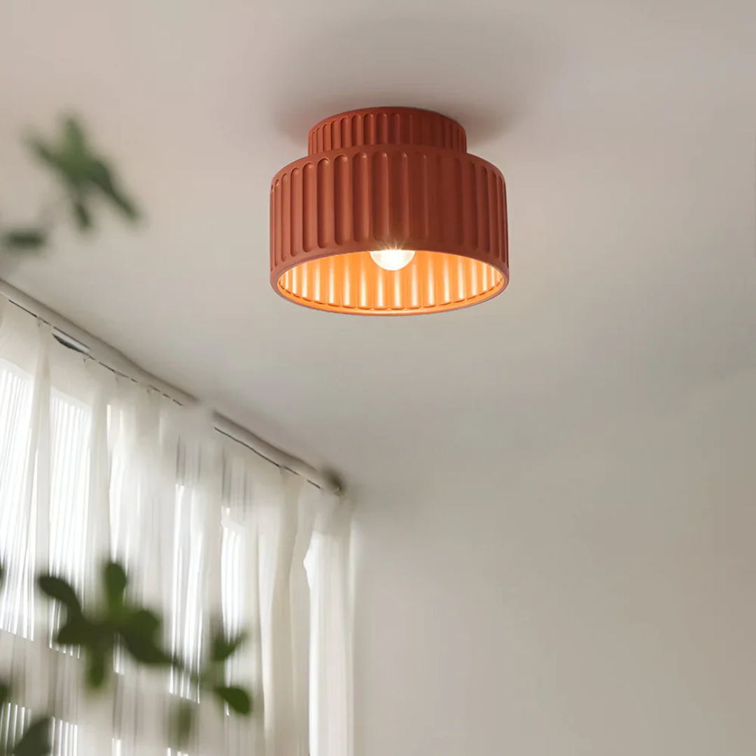 Strukturierte LED | Deckenleuchte Wohnraum