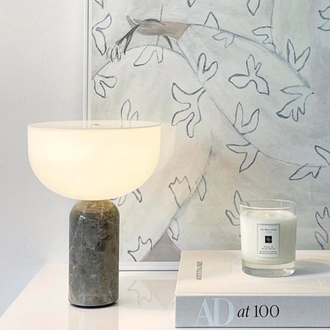 Sorelia | Marmor Nachttischlampe
