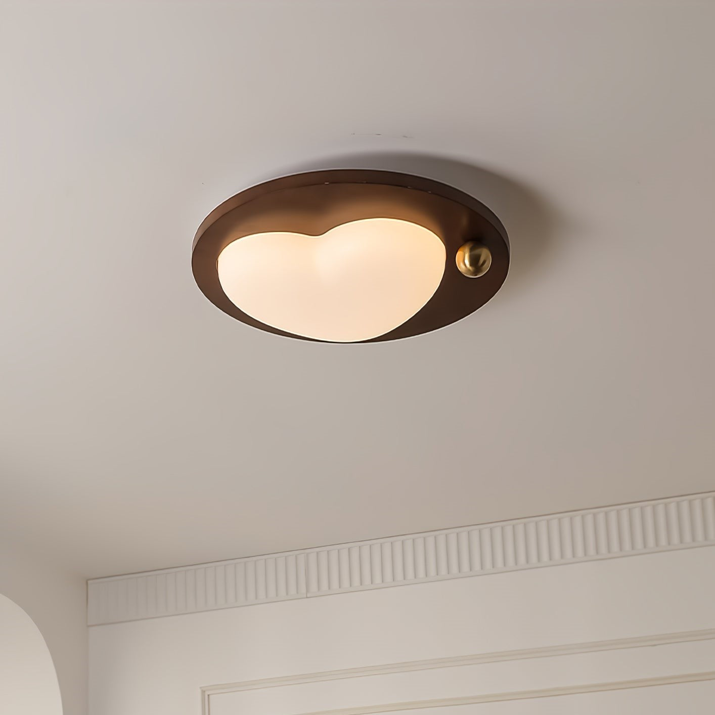 Loft | Holz LED Deckenleuchte