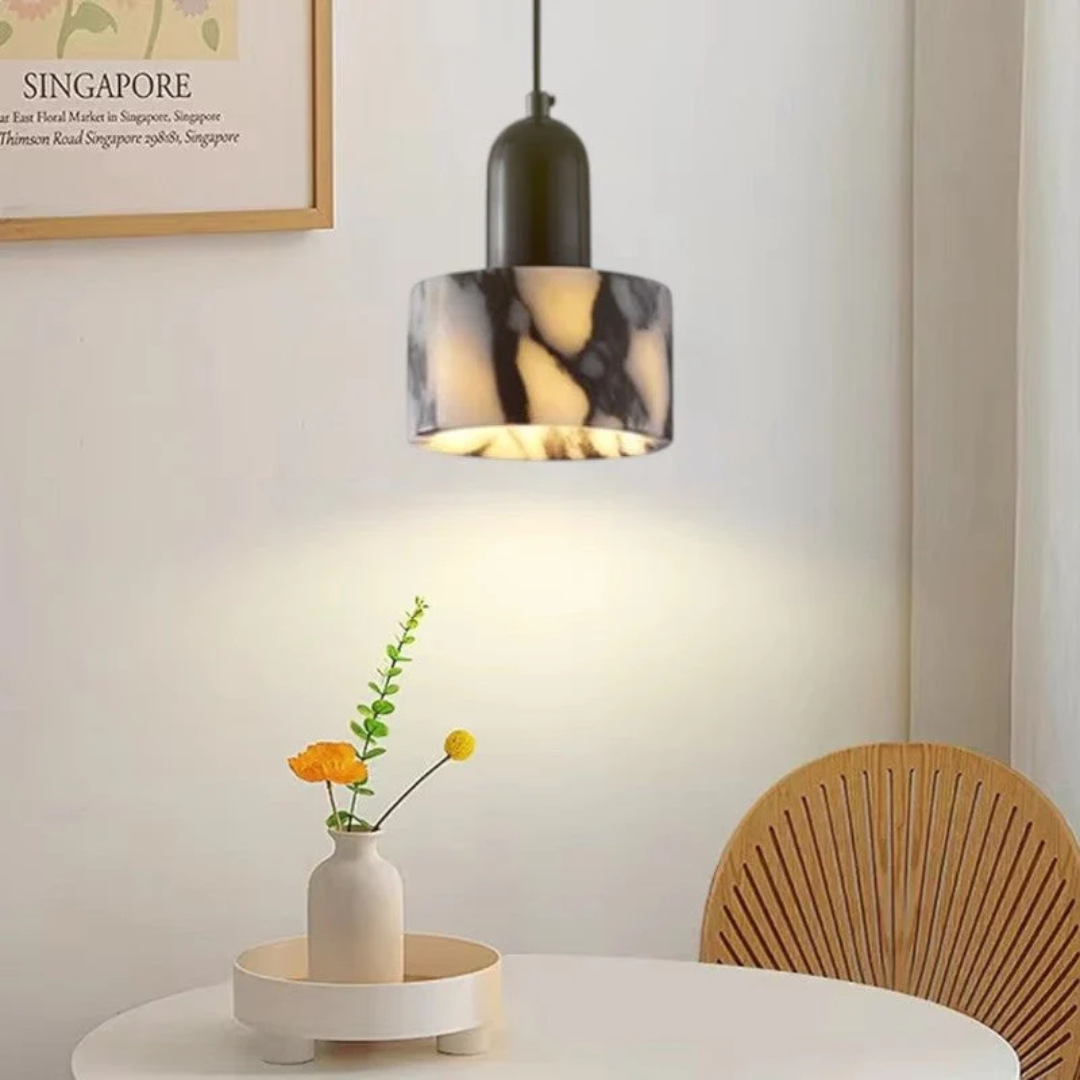 Marmor Design | Pendelleuchte Wohnzimmer