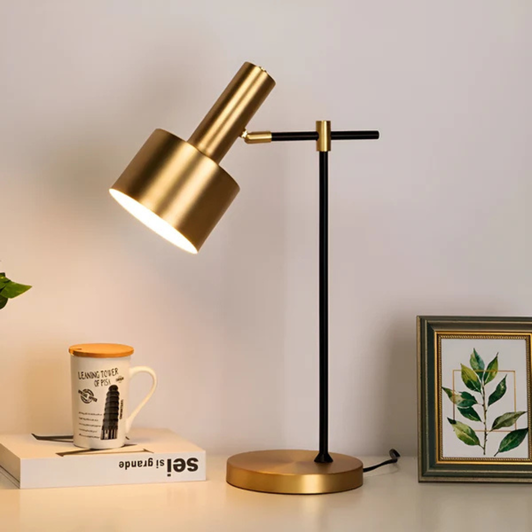 Tischlampe LED Gold | Modell Paris