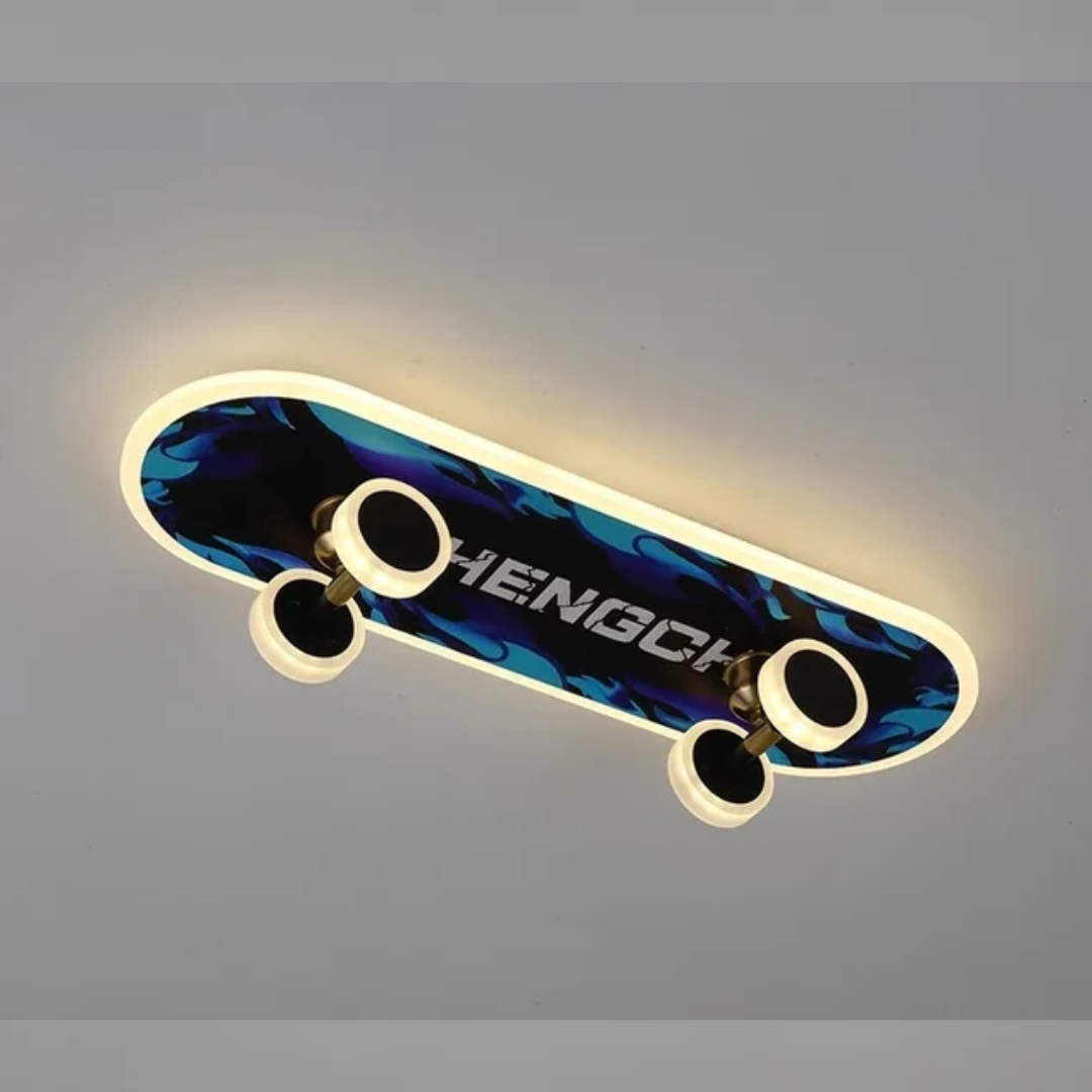 LED Deckenleuchte | im Skateboard Stil