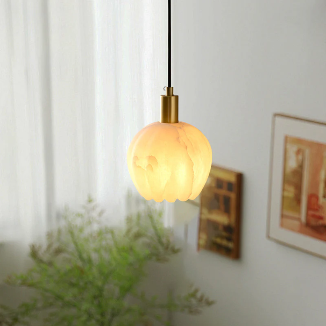 Alba | Alabaster Hängeleuchte