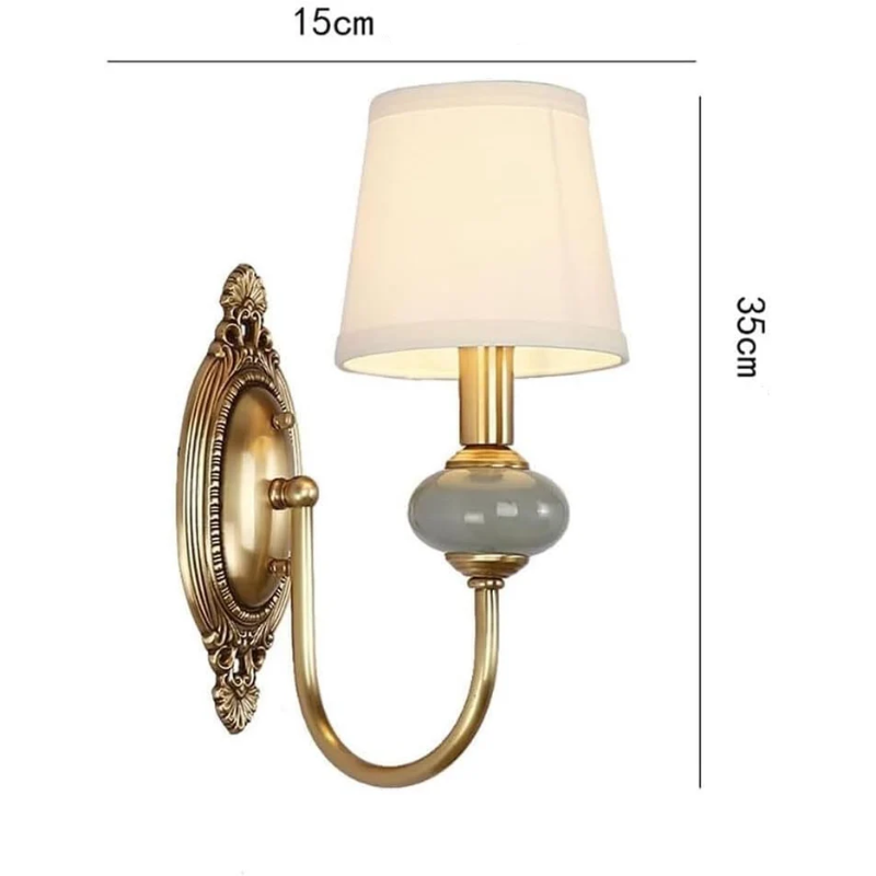 Retrova | Kupfer LED Wandleuchte Vintage Design