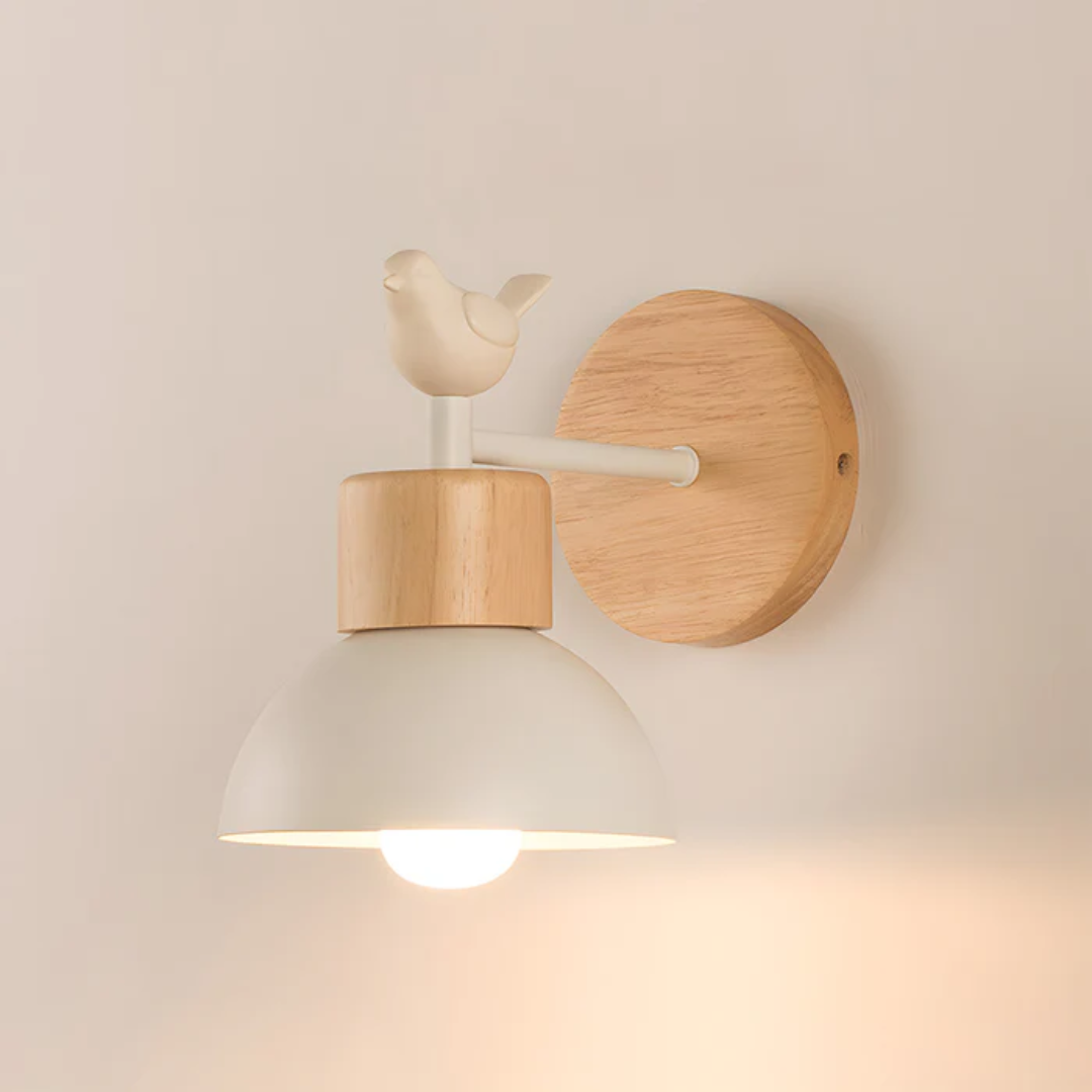 Nivara | Wandlampe aus Holz
