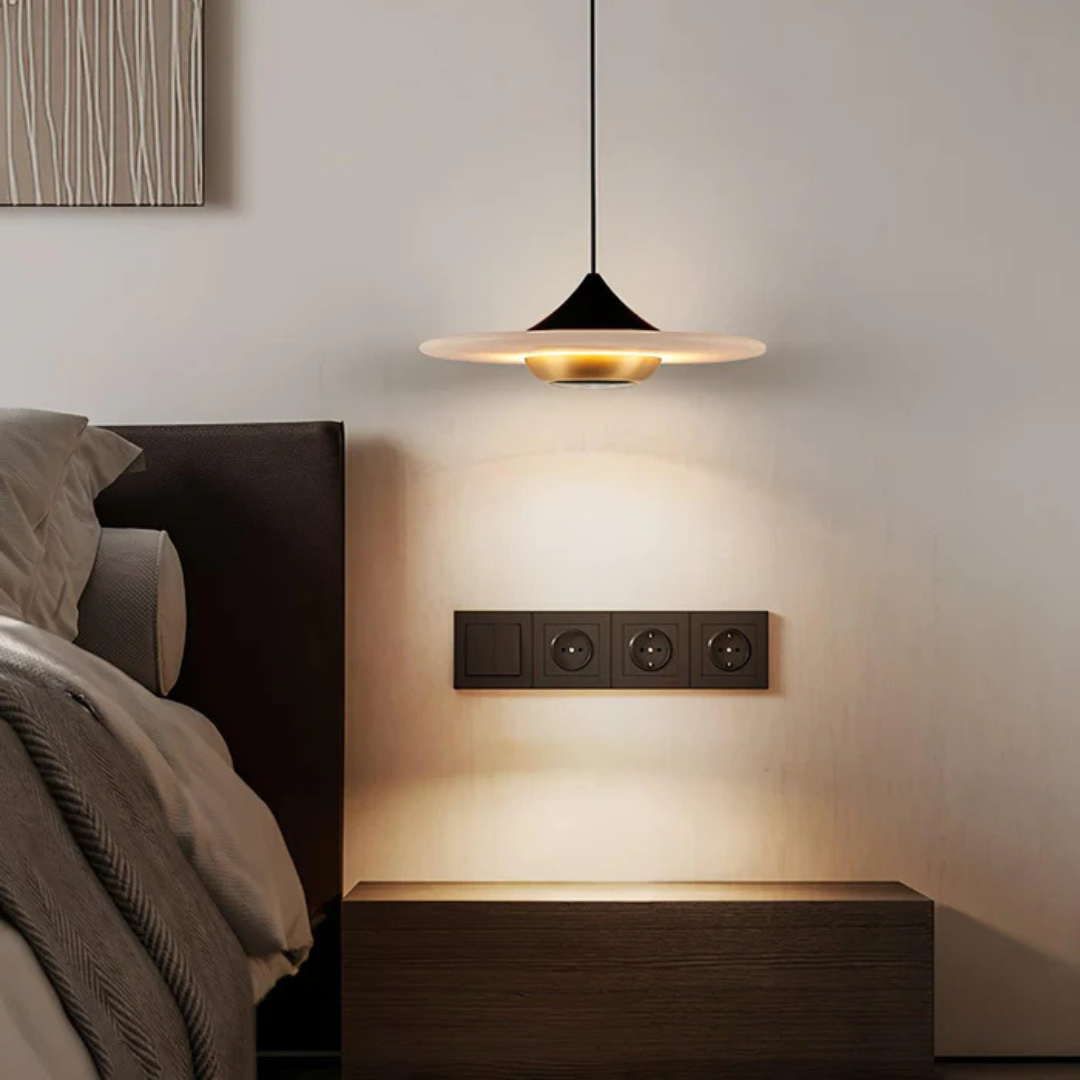 Marmor-Pendelleuchte | LED-Innenbeleuchtung