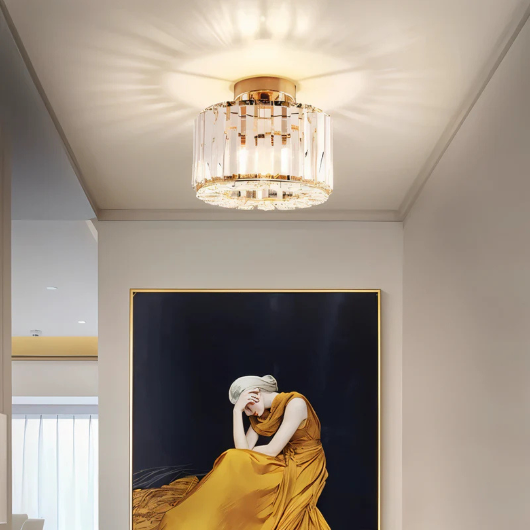Eloria | LED Deckenleuchte mit Kristalloptik