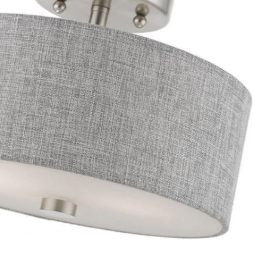 GrauNova | Moderne LED Deckenleuchte