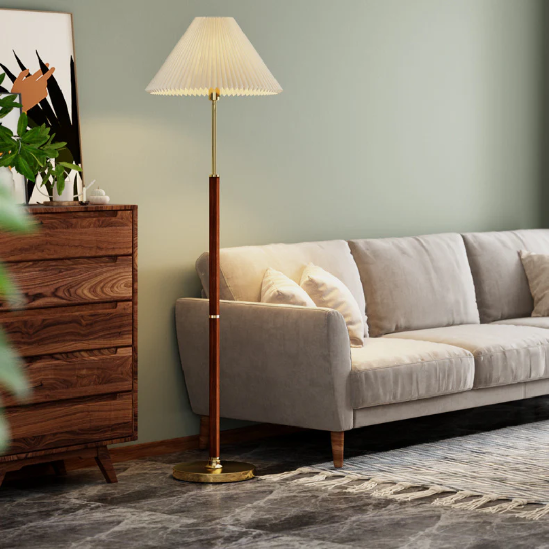 Shiro | Stehlampe aus Reispapier