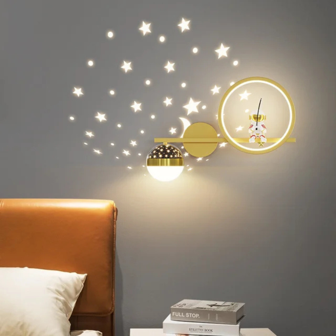 LED-Wandleuchte | Astronauten-Beleuchtung