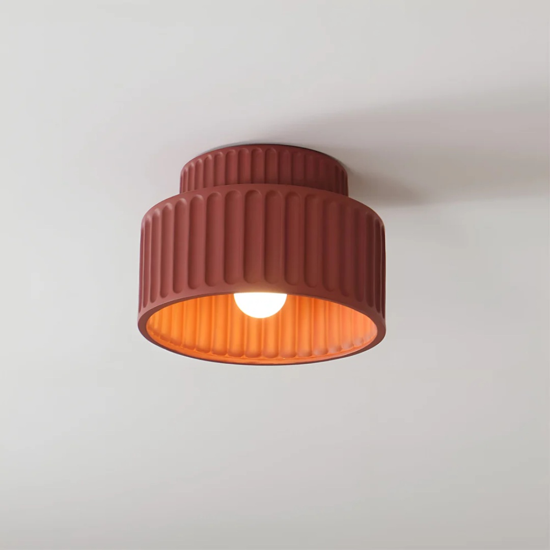 Strukturierte LED | Deckenleuchte Wohnraum