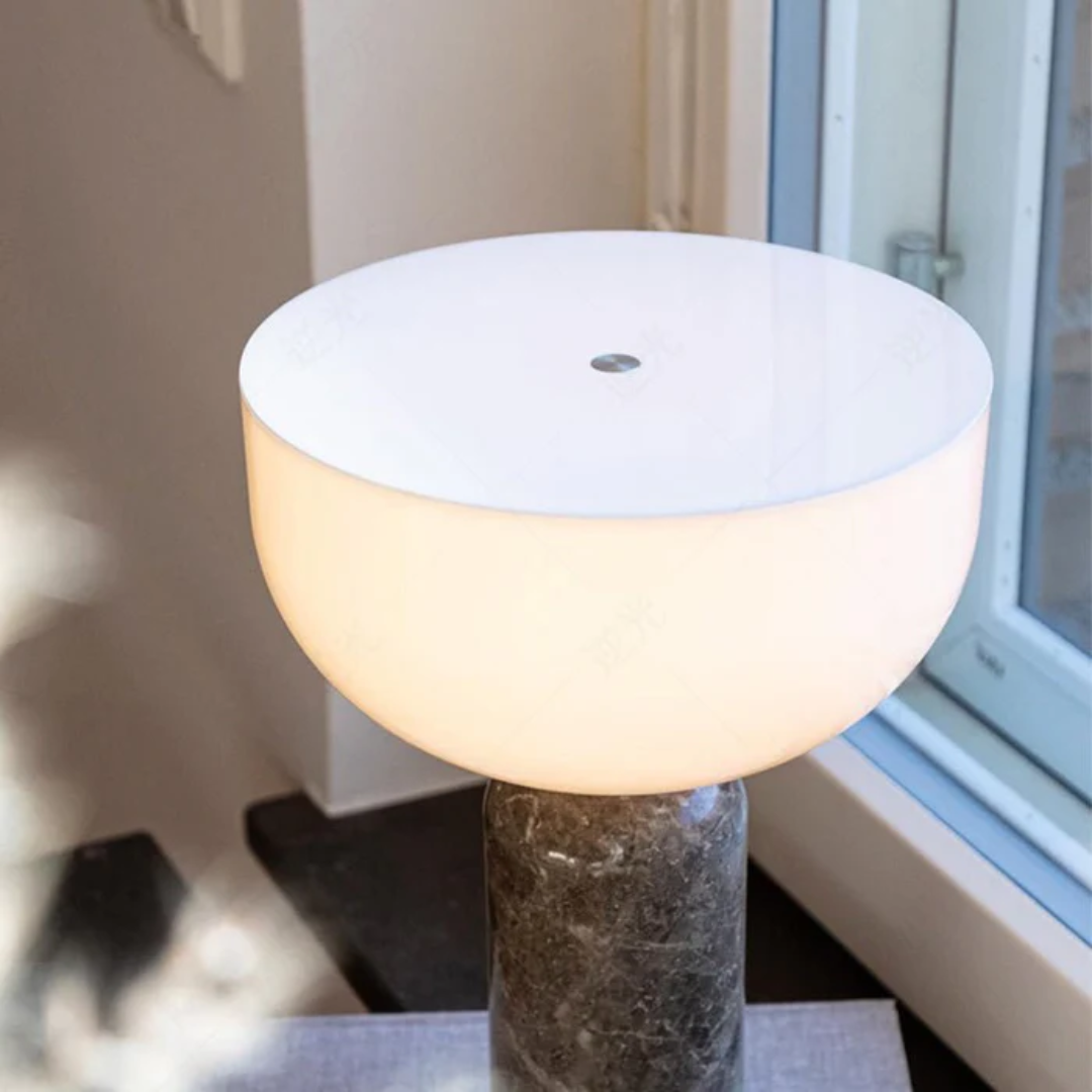 Sorelia | Marmor Nachttischlampe