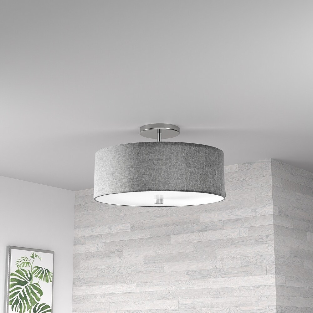GrauNova | Moderne LED Deckenleuchte