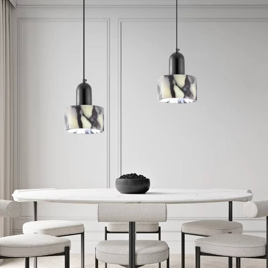 Marmor Design | Pendelleuchte Wohnzimmer