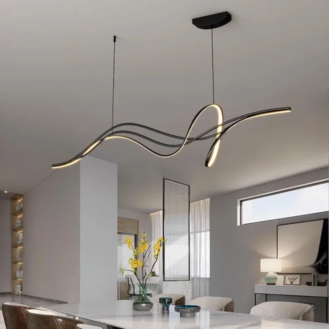 Luminara | Wellenförmige LED-Hängeleuchte