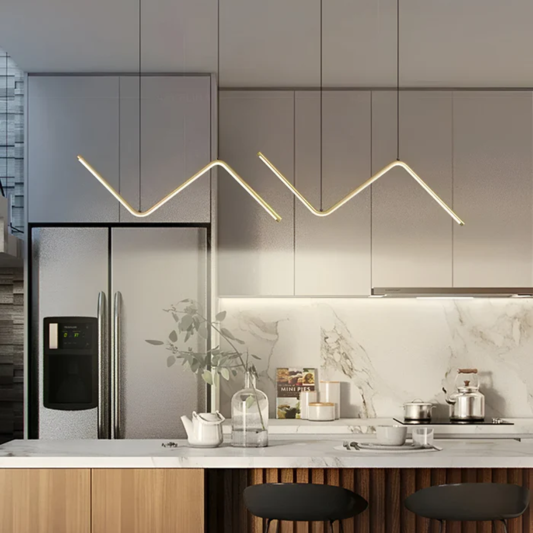 LED-Pendelleuchte | Dreieckige Innenbeleuchtung