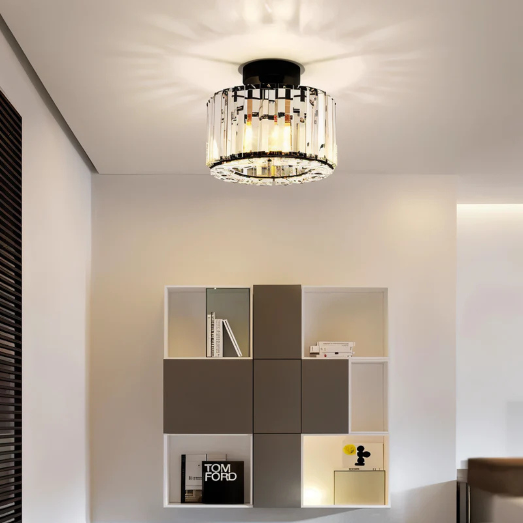 Eloria | LED Deckenleuchte mit Kristalloptik