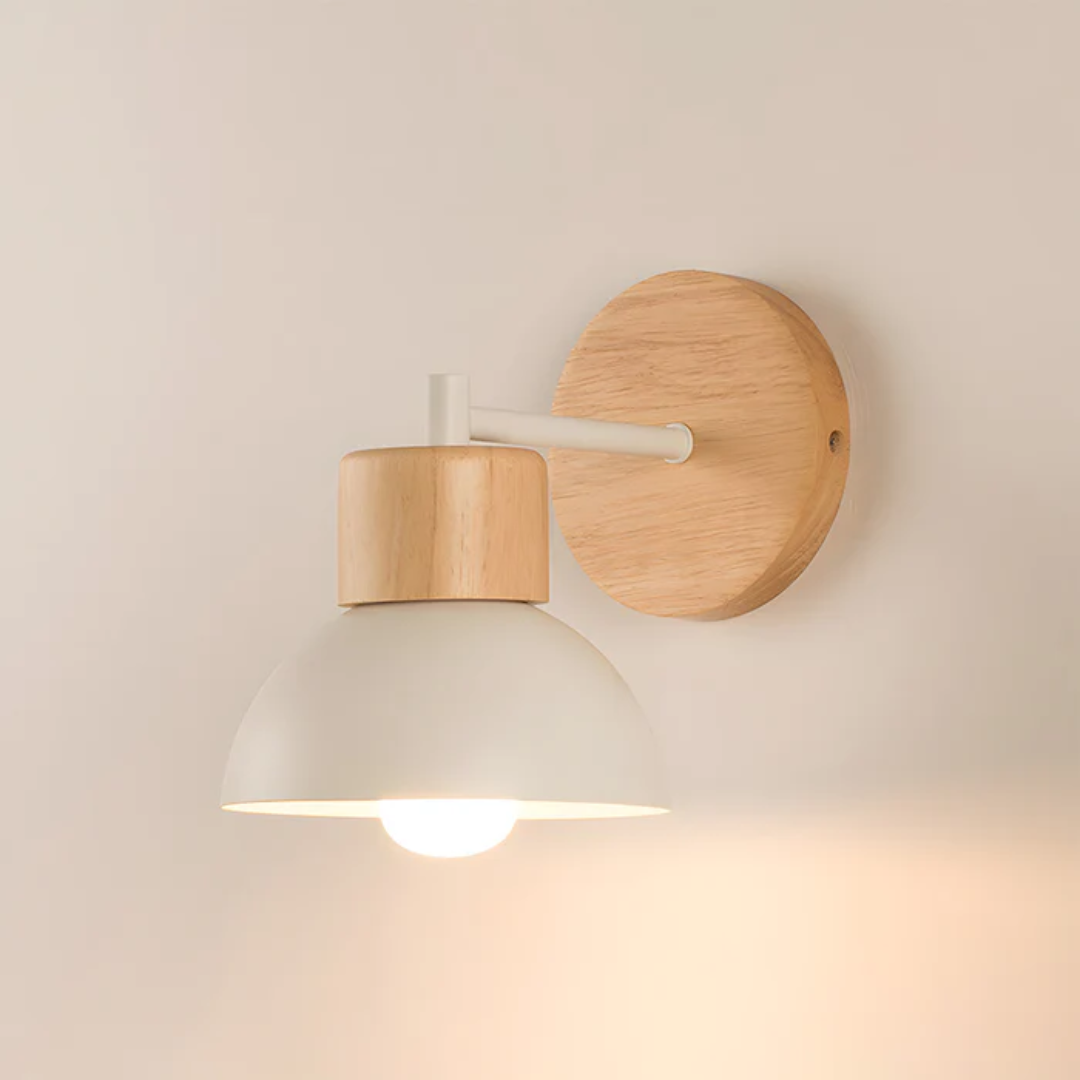Nivara | Wandlampe aus Holz