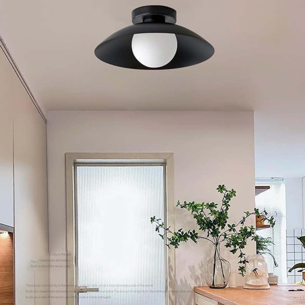 Luno | Moderne LED Deckenleuchte Glas